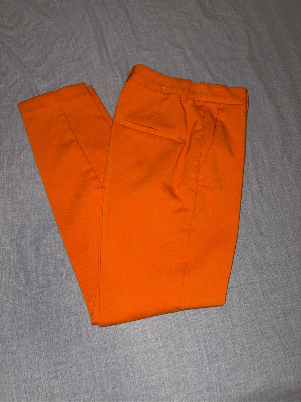 Women’s Tailored Orange Dress Pants